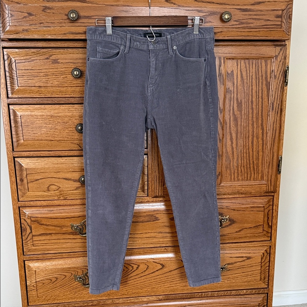 Banana Republic Gray Corduroy Pants